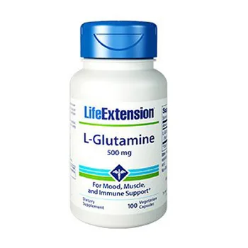 

Free Shipping L-Glutamine 500 mg 100 pcs