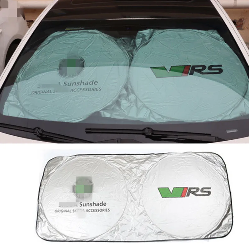 

1x Car Sunshade Sun shade Front Rear For Skoda octavia a5 a7 a2 rapid fabia yeti superb 2009 2010 2011 2012 2013 2014 2015
