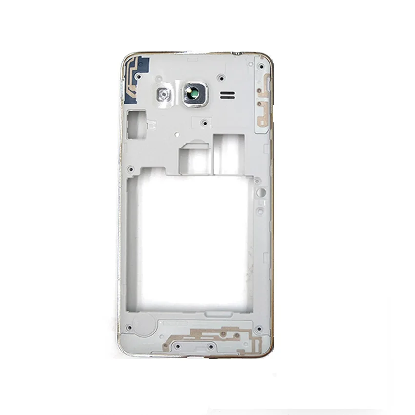 Задняя крышка для Samsung Galaxy J2 Prime SM-G532 серебристого цвета с двумя SIM-картами |