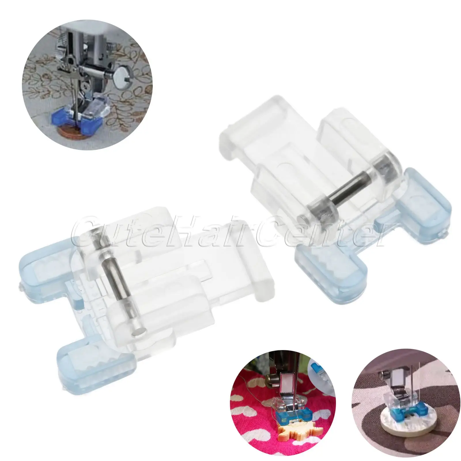 New Hot Selling 1PC Sewing Machine Presser Foot Button Brother