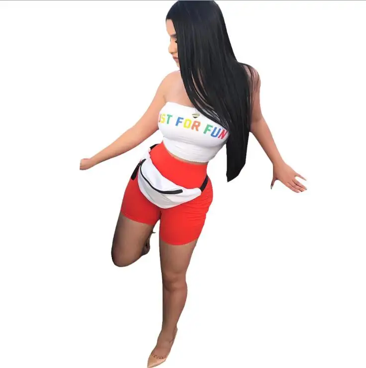 Womens summer Casual Shinny Tube Top Shorts Bodycon Two Piece Set Outfits Short Sport Jumpsuit Sets Womens summer Casual Shinny Tube Top Shorts Bodycon Two Piece Set Outfits Short Sport Jumpsuit Sets
