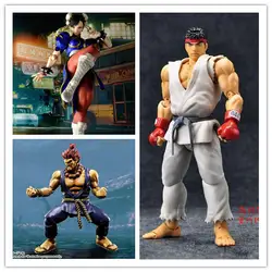 MCR HOT GAMES характер Street Fighter характер Akuma и Chun-Li и Рю СВЧ 18 см Рисунок Модель игрушки для детей