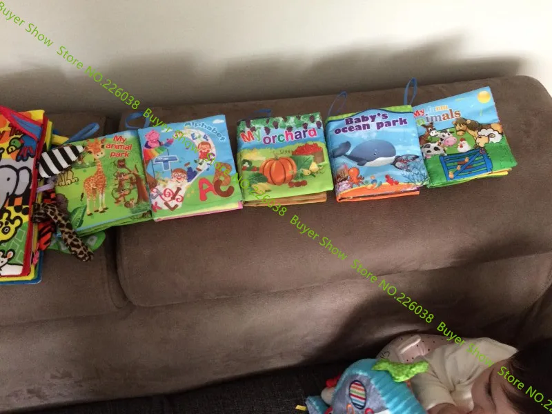 Игрушки детские тканевые книги для младенцев и детей раннего развития обучающие книги мягкие игрушки для новорожденных BS02