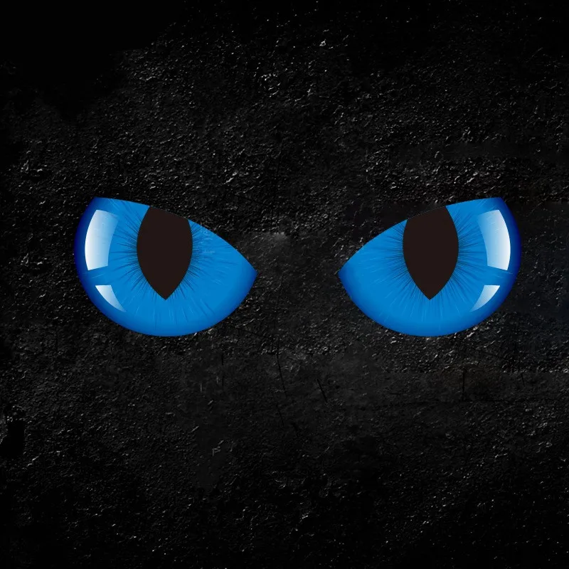 3D забавная наклейка для автомобилей Monster Eyes авто стены автомобиля наклейки на