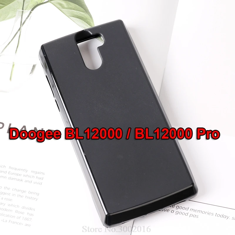 

For Doogee BL12000 Smartphone Silicone Case Cover 6.0 inch Anti-knock Soft TPU Back Cover Case For Doogee BL12000 Pro Case