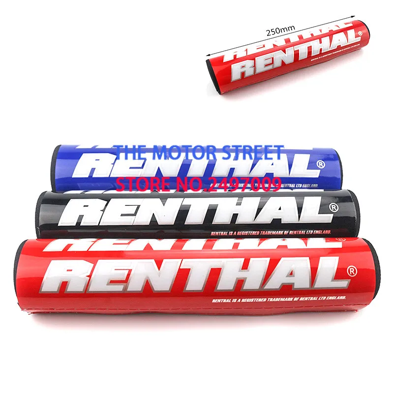 

Renthal 250mm Handlebar Round Cushion Crossbar Foam Bar Chest Square Pad Pro Taper for CRF50 XR50 CRF70 XR70 Dirt