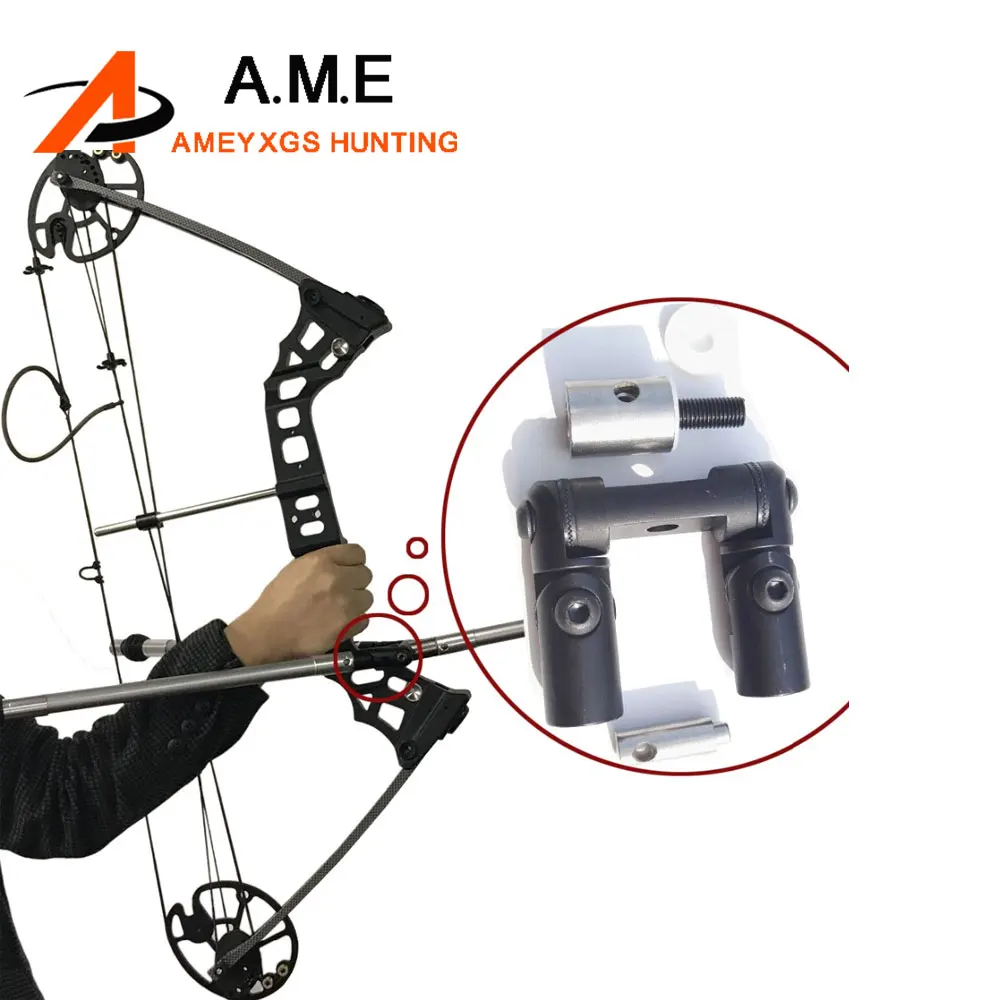 Quick Disconnect Bracket Bow Archery Stabilizer High Quality Double Adjustable
