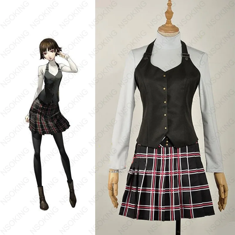 Anime Makoto Niijima Cosplay Persona 5 Costume |
