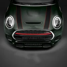 Автомобильный Стайлинг для MINI COOPER F55 F56, чехол с цветочным рисунком, модификация двигателя, тяга, наклейка на двигатель, ралли, наклейка s, автомобильный стиль