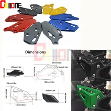 Motorcycle CNC Footrest Rear set Foot Peg Plate Guard For Yamaha YZF R3 R25 52015 2016 YZF R25 2013 2014 2015 2016 Motorcycle CNC Footrest Rear set Foot Peg Plate Guard For Yamaha YZF R3 R25 52015 2016 YZF R25 2013 2014 2015 2016