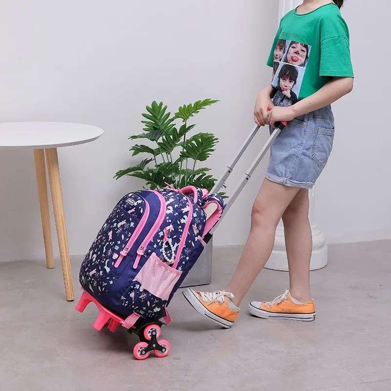 Школьные сумки на колесиках; Mochila Escolar; детский спортивный рюкзак; Szkolny Rolling Sac A Dos Enfant; водонепроницаемый рюкзак Zaino Scuola