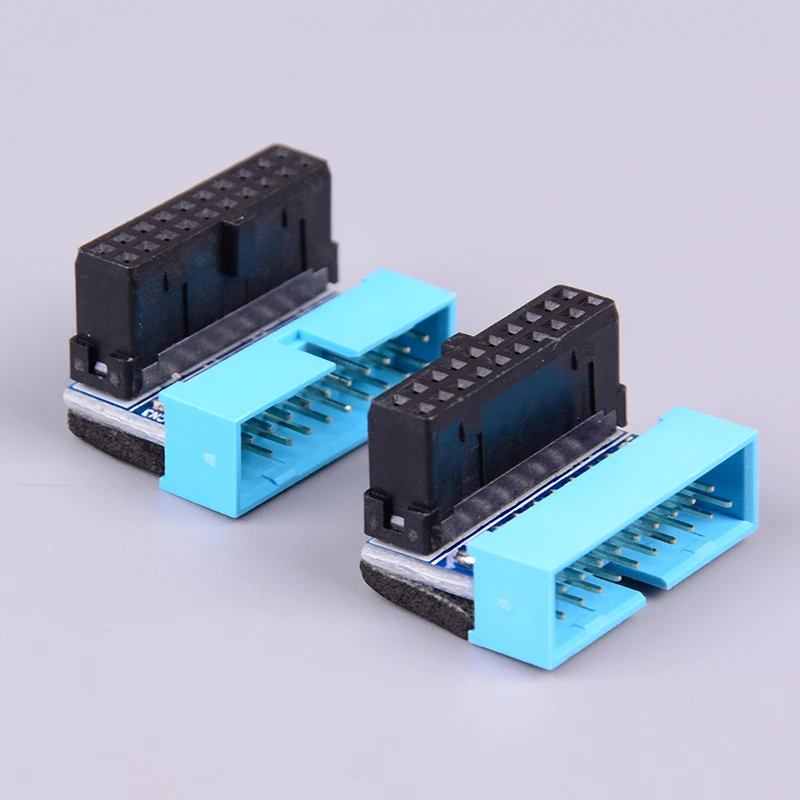 USB 3 0 19P 20P разъем 90 градусов материнская плата шасси переднее сиденье