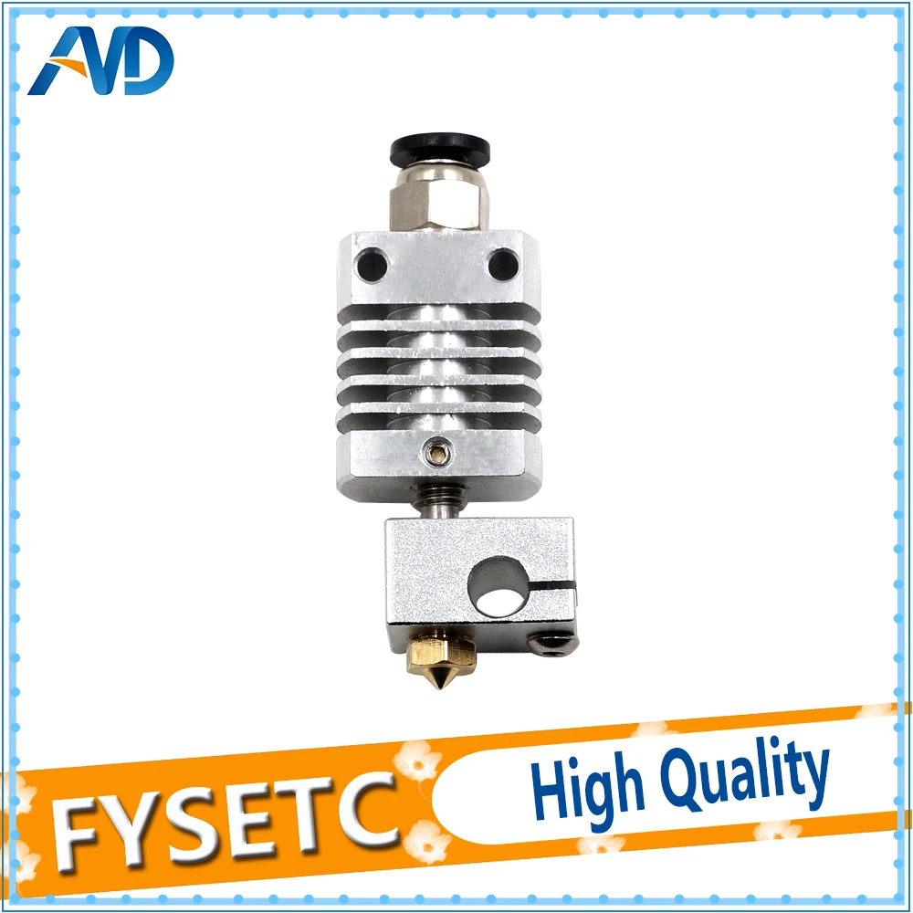 1 комплект J-head Hotend Bowden Экструзионная головка набор Собранный экструдер набор 1,75 мм сопло 0,4 мм для CREALITY CR-8/CR-10 Ender-3