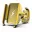 Держатель для мобильного телефона из алюминиевого сплава с USB зарядным устройством для скутера, горного велосипеда, мотоцикла, аксессуары - Цвет: Yellow