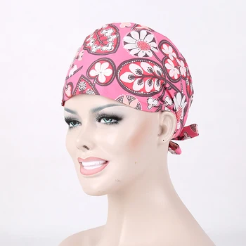 

2017 Rushed Woven Medical Uniforms Autumn New Hospital Surgical Cap Medical Caps Scrub For Women Doctors And Nurse 100% Cotton