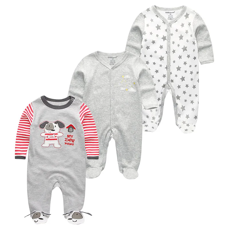 Baby Clothing Set medium Baby Girl Clothes Long Sleeve 1/2/3PCS Spring and Autumn Clothing Sets Cotton Baby Boy Clothes Newborn Overalls Roupa de bebe new baby clothing set	 Baby Clothing Set