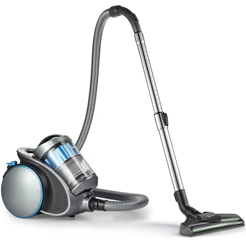 

Midea C5 Canister Vacuum Cleaner Handheld Dust Cleaner Max Power Suction Eliminate Mites, Suitable for Carpet, Blue