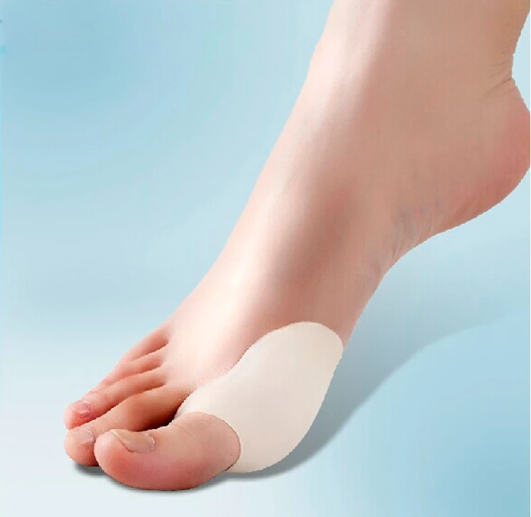 1pair New Silicone Gel Foot Toe Separator thumb valgus protector Bunion