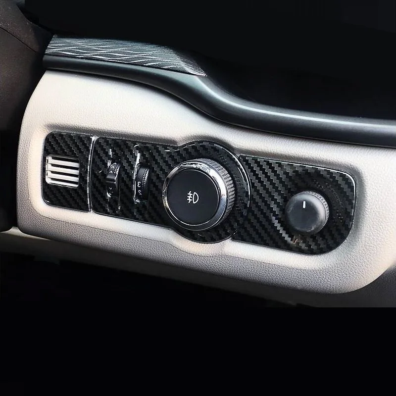 

Auto Modified Headlight Switch Headlamp Interior Fashion Sticker Strip Protecter Accessories 15 16 17 18 19 FOR Buick Excelle GT