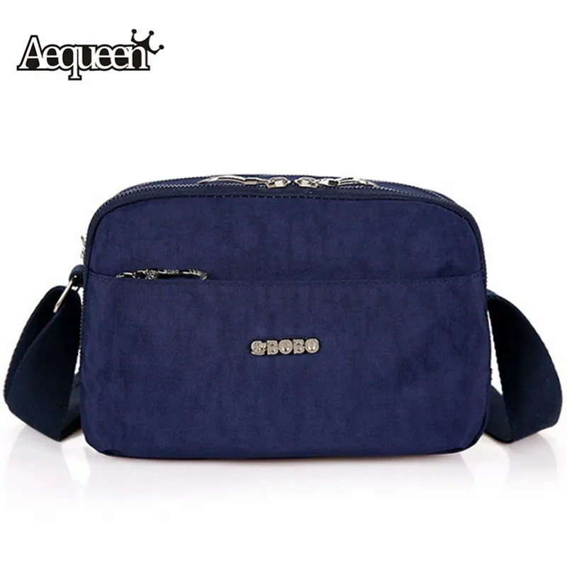 AEQUEEN New Fashion Waterproof Crossbody Bags Women Nylon Messenger Shoulder Bag Girls Small ...