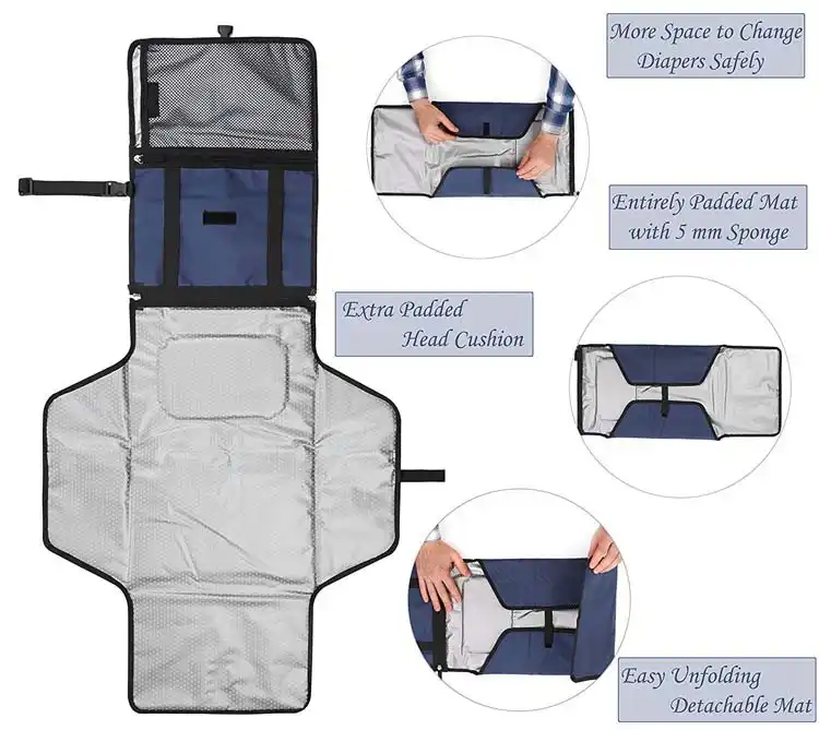 portable baby change station