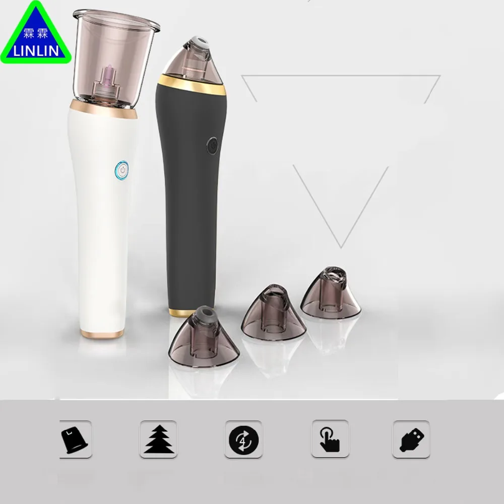 

LINLIN massage pore vacuum cleaner mole blackhead remover acne Diamond head Grinding skin care Contraction pores Freckle