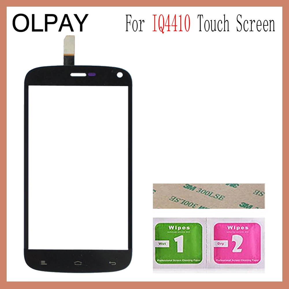 OLPAY 4 0 дюймов протестированное переднее внешнее стекло для Fly IQ4410 Quad Phoenix iq 4410