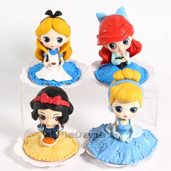 

Q posket Characters Sugirly Ariel Snow White Cinderella PVC Figure Collectible Model Toy Qposket Doll