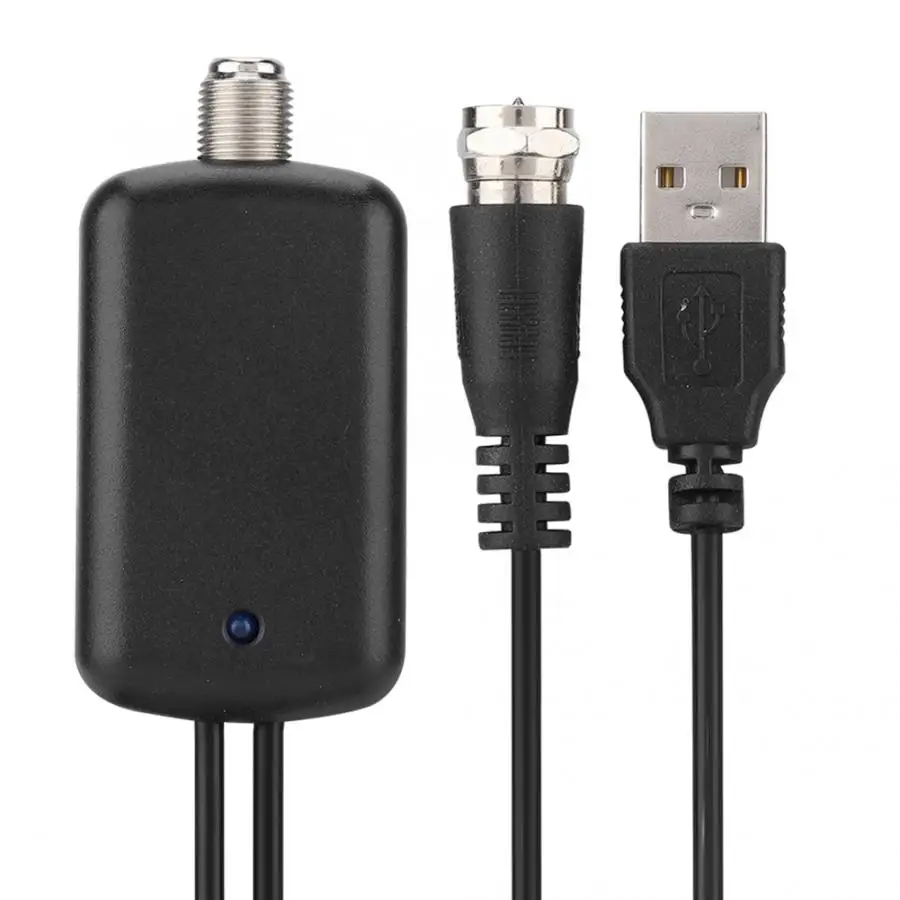 antenna tv digital 25dB HD TV Antenna Amplifier Indoor Signal Boost USB TV High Gain Channel Boost antena