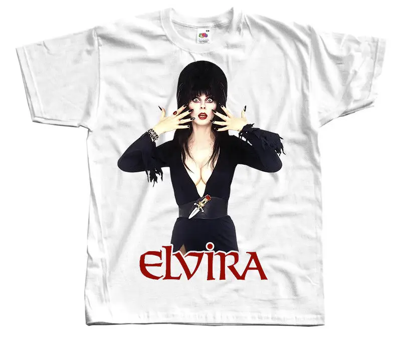 

Elvira Mistress Of The Dark V28 Movie Poster T Shirts White All Sizes S 4Xl