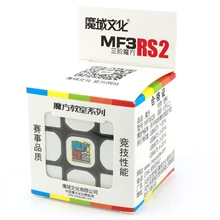 New Arrival of MoYu Mofangjiaoshi 3Layer MF3RS2 3x3x3 Cube Magic Cube V2 Black Stickerless Puzzle Cube