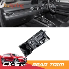 Per Mazda CX-5 CX5 2017 2018 2019 KF RHD Auto Gear Shift Pannello della Scatola Cornice Cornice Della Copertura Adesivi Strisce Contorno refit Styling