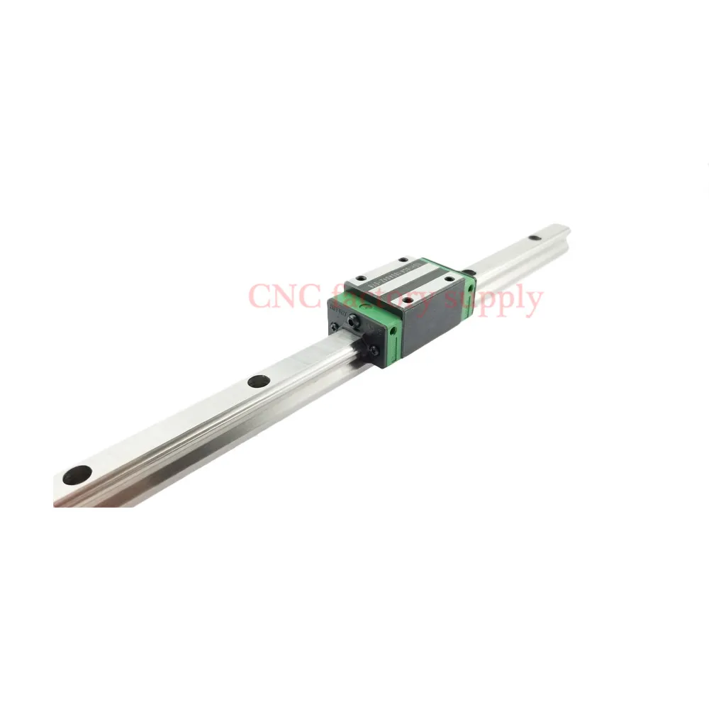 Запчасти для 3D печати ЧПУ линейная направляющая 1 шт. HGR20 L 100mm + HGH20CA карета HGH20HA HGW20CA