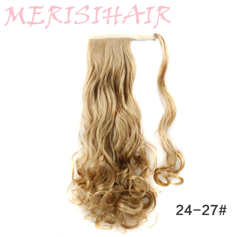 MERISI волосы 2" заколка для длинных волос в хвосте парик ремень прямые волосы конский хвост парик шпилька Высокая температура Синтетические волосы для наращивания