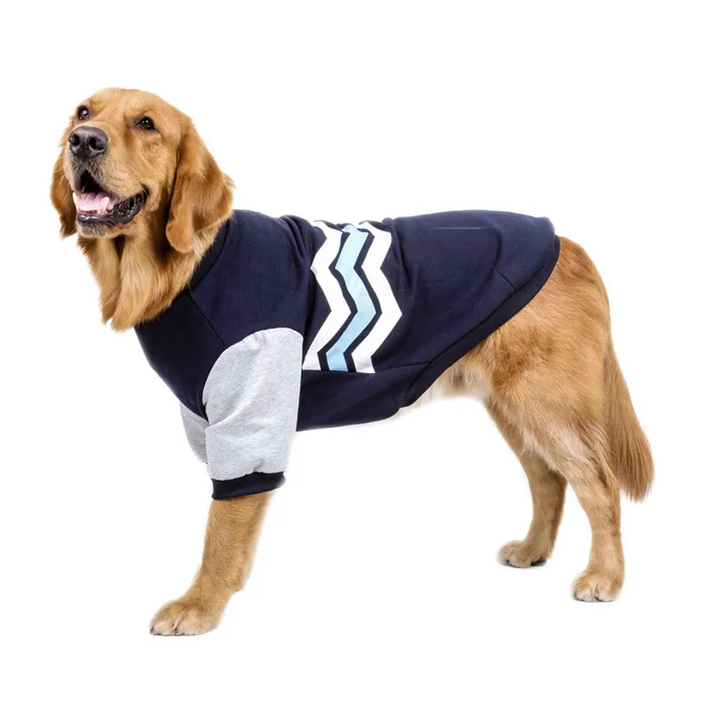 Славные толстовки для собак KEK для маленьких и средних и больших собак, одежда для домашних животных, осень/зима, модный волнистый дизайн, пальто для собак, толстовка, S-5XL