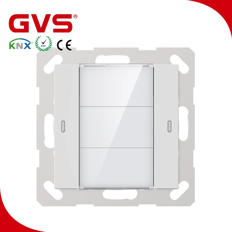 

Latest Factory KNX/EIB GVS K-bus KNX Smart Home/Building Automation System KNX KeyPad KNX Push Button White Matt 1/2/3/4 Gang