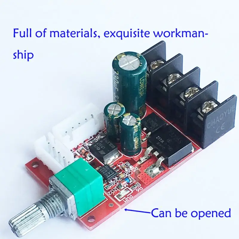 

DC10V-50V 15A PWM DC Motor Speed Controller Module LED Dimmer Board With Switch