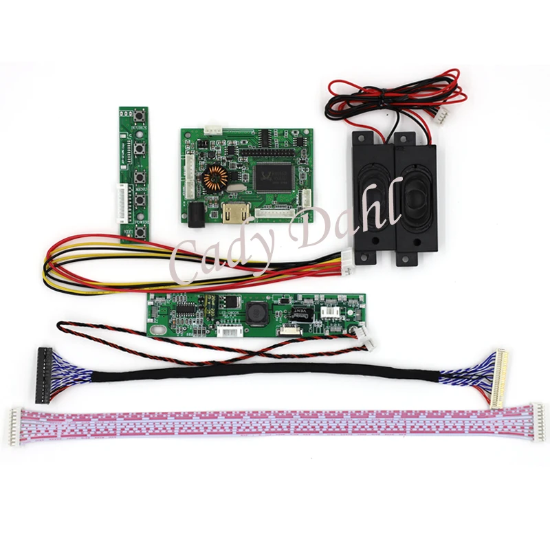 Новый HDMI аудио + светодиодная подсветка 30P кабель LVDS плата контроллера для