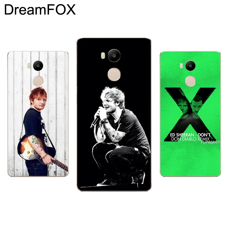 DREAMFOX M096 Ed Sheeran Мягкий силиконовый чехол из ТПУ для Xiaomi Redmi Note 3 4 4X5 5A 6 7 Pro Global |