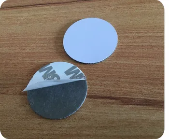

RFID Tag RFID em4100 PVC Token with 3M Sticker rfid anti-metal label coin tags 125khz round tags