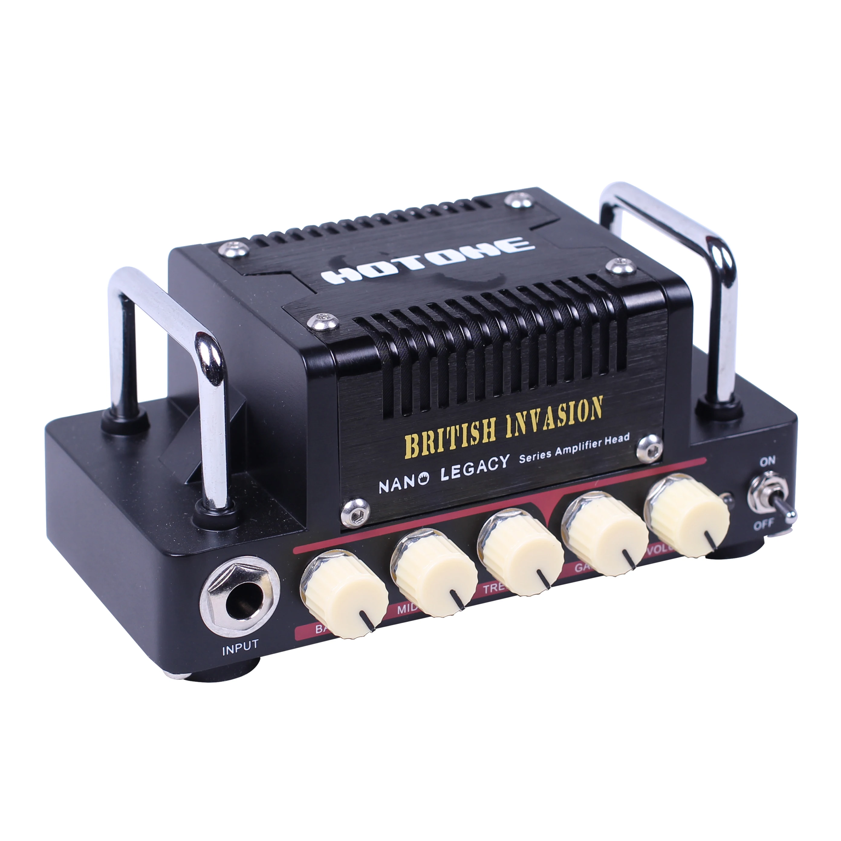 

3 Band EQ controls Electric Guitar Amp Nano Legacy Series Hotone British Invasion Guitar Amplifier Head 5 Watt Outputs