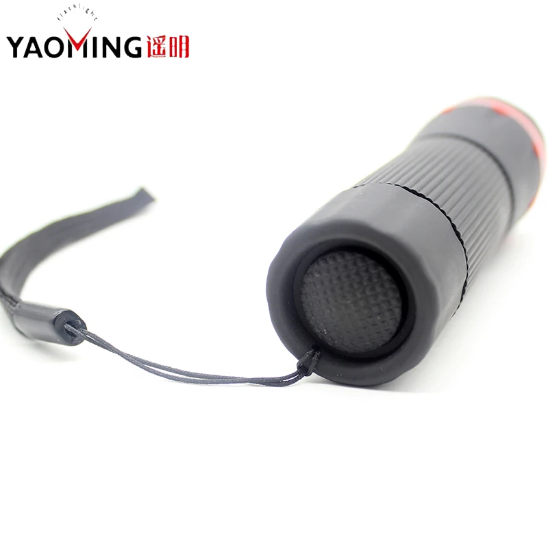 Кри светодиодный фонарик зум Мини Тактический Телескопический факел переносной