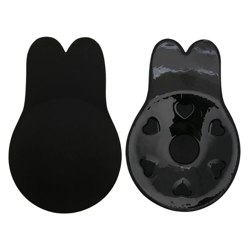 Black smooth 10cm Прямая поставка женский дышащий одноразовые накладки на соски накладки на грудь невидимые наклейки молочная паста грудь лифтинг уход - Цвет: Black smooth 10cm