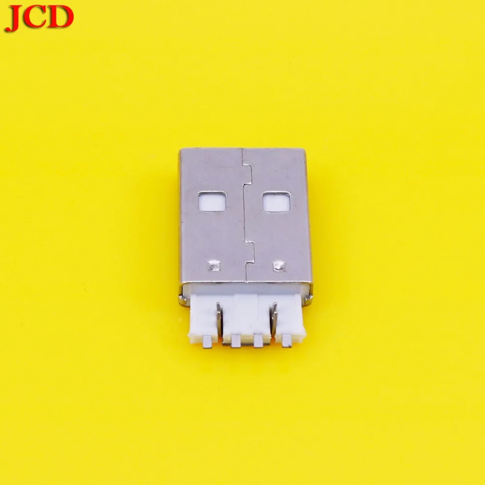 JCD 4 контактный разъем 180 градусов USB 2 0 AM Sink 25 типа папа сделай сам кабельный