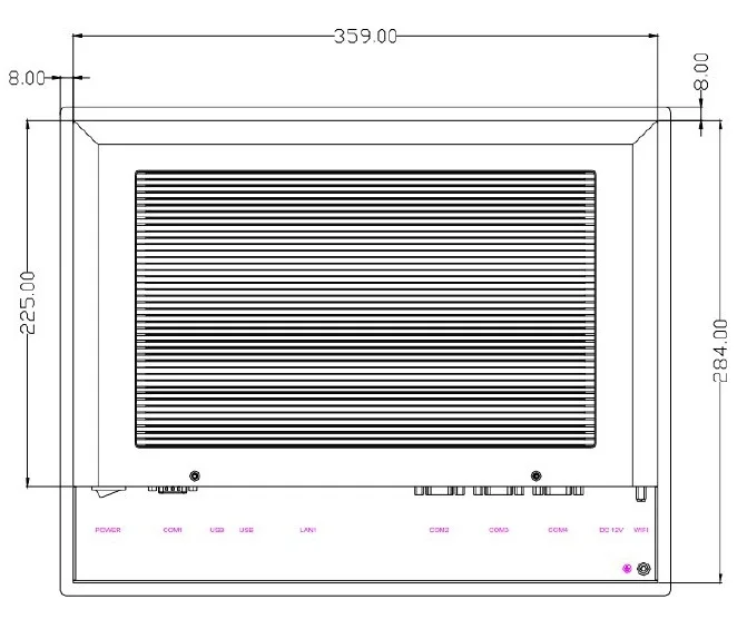 Kipas 2com/4usb Lcd Dapat 3
