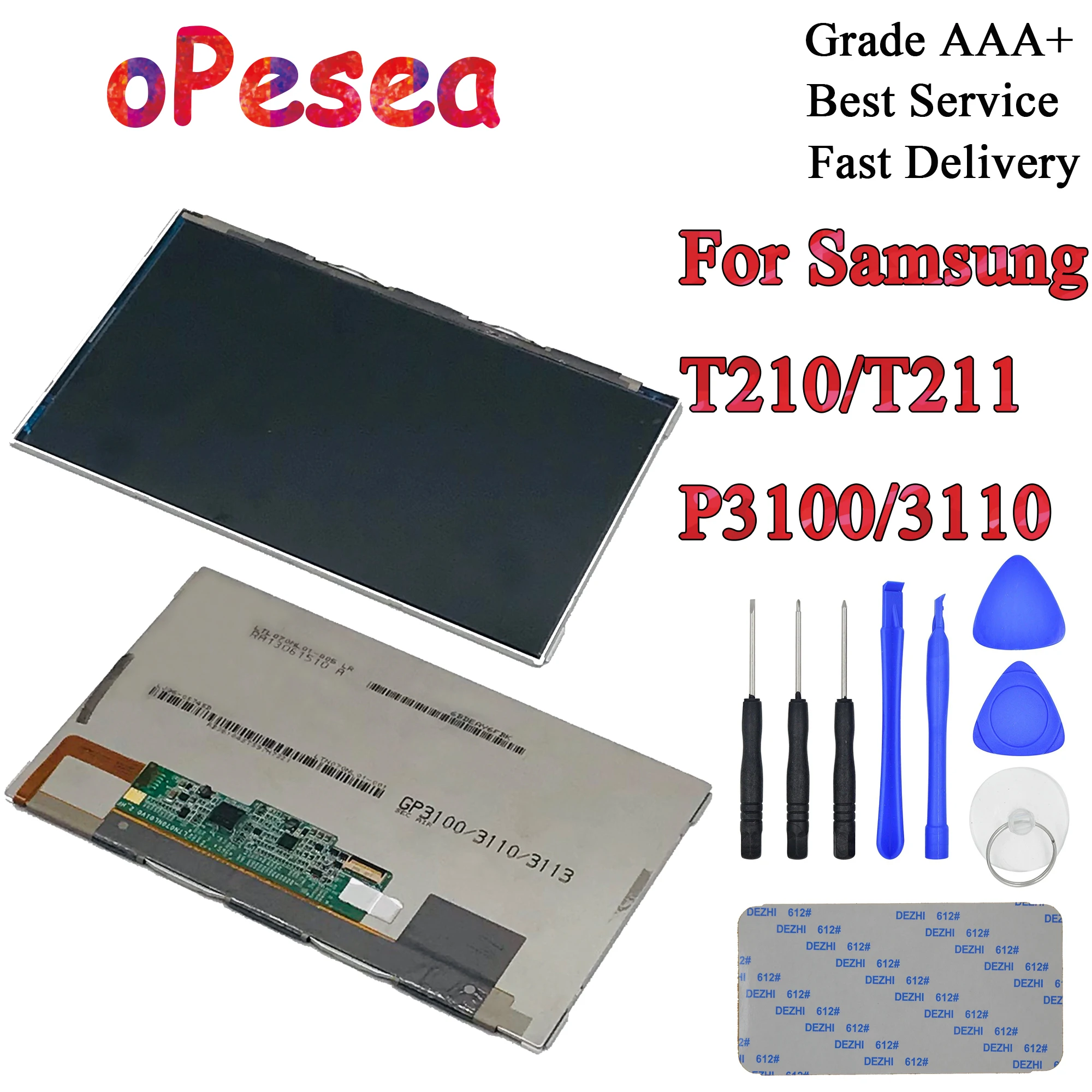 OPesea для samsung Galaxy Tab 3 7,0 T211 T210 SM-T211 SM-T210 ЖК-дисплей Экран дисплея для samsung P3100 P3110 P3113 ЖК-дисплей Дисплей
