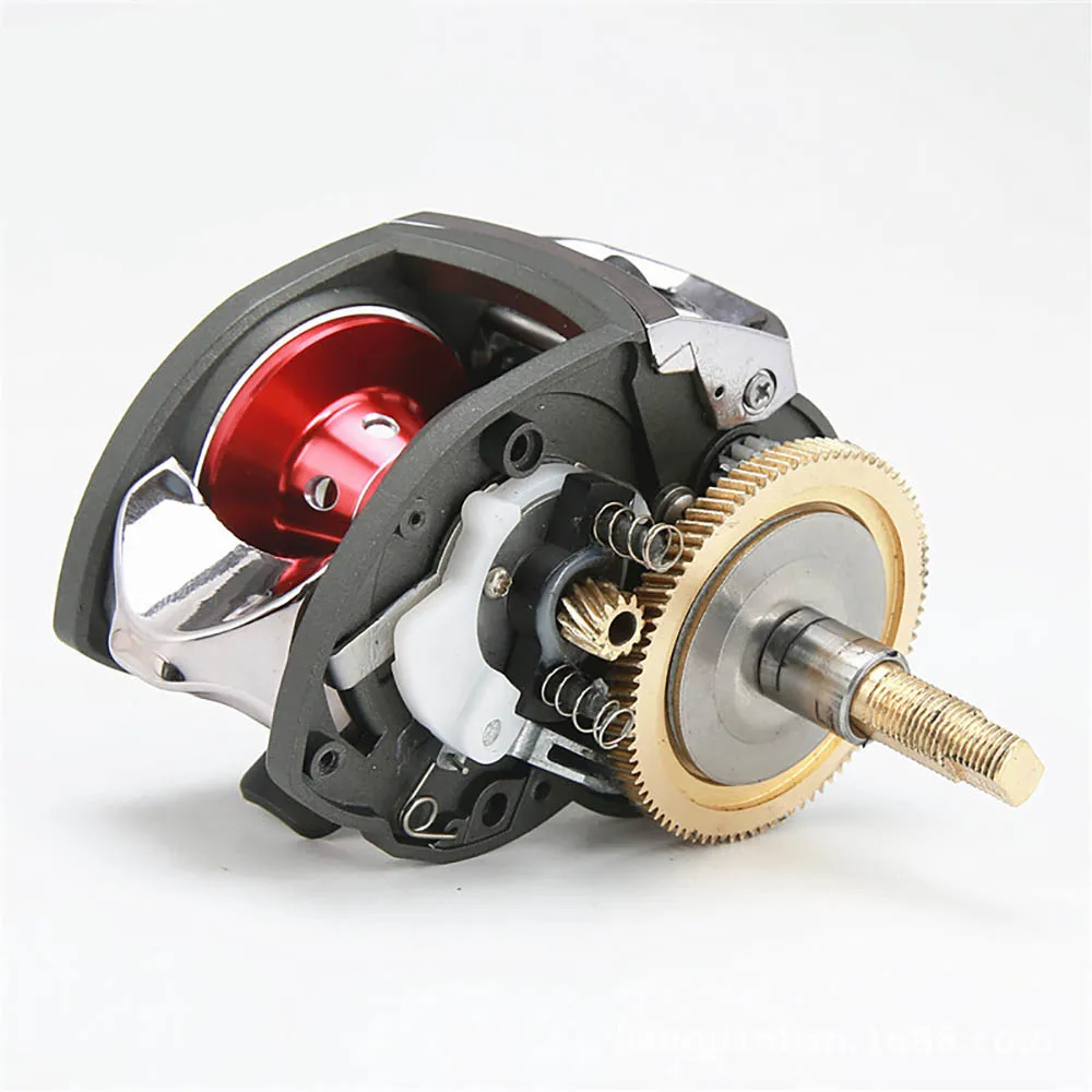 Baitcasting Fishing Reel 12+1 Bearings Bait Casting Reel 8kg force lure fishing equipment