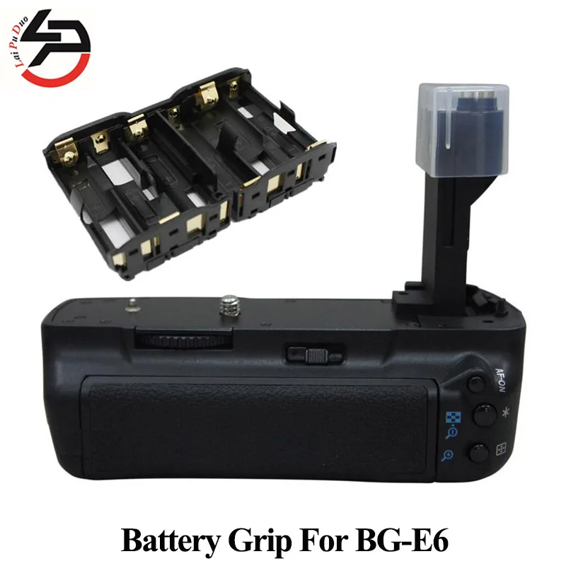Battery Grip for Canon 5D Mark II replacement for BG E6 + AA Battery