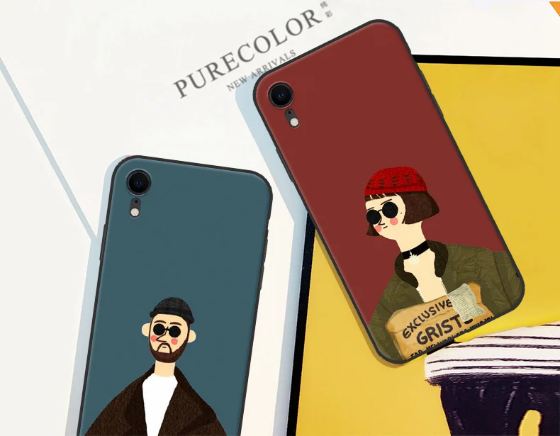 2 шт., чехол для iphone XR, мультяшный мягкий чехол для iphone XR, чехол для телефона, чехол для iphone X R, задний чехол s, чехол, fundas, кожа
