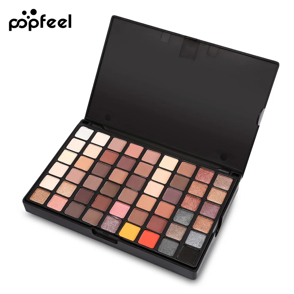 

POPFEEL 123 Colors Eyeshadow Pallete Maquiagem Profissional Natural Light Makeup Pallete Eye Shadow Blush Powder Cosmetic Set